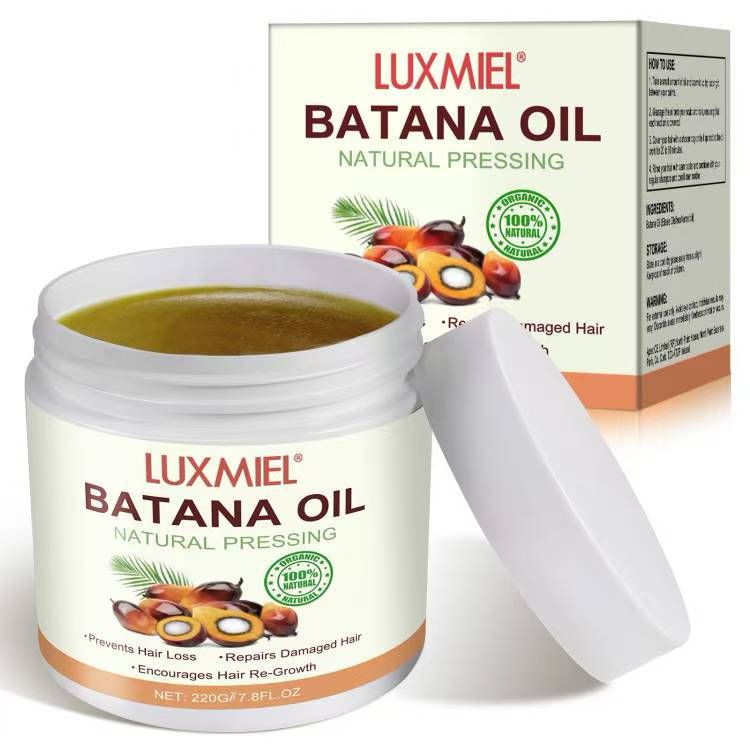 Raw Batana Oil – 100% Pure Honduran Oil for Hair Growth, Scalp Treatment & Edges – Cold-Pressed Natural Moisturizer for Strong, Shiny Hair