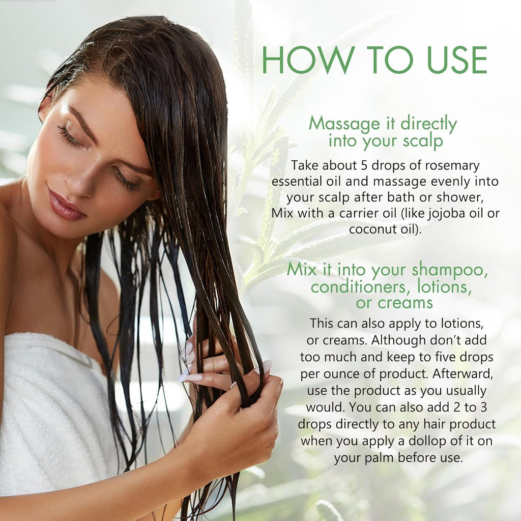 Divine Drop by Lixmiel Organics Rosemary Mint Scalp & Hair Strengthening Oil